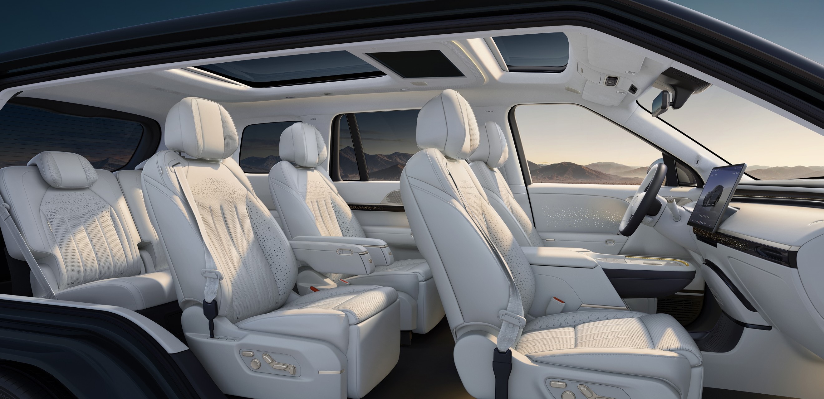 X-Peng GX PHEV. Інтер'єр і комфорт